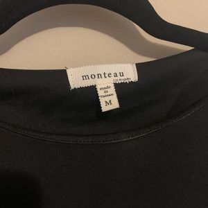 Black Monteau Dress
